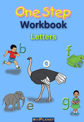 One Step Workbook: Letters 1